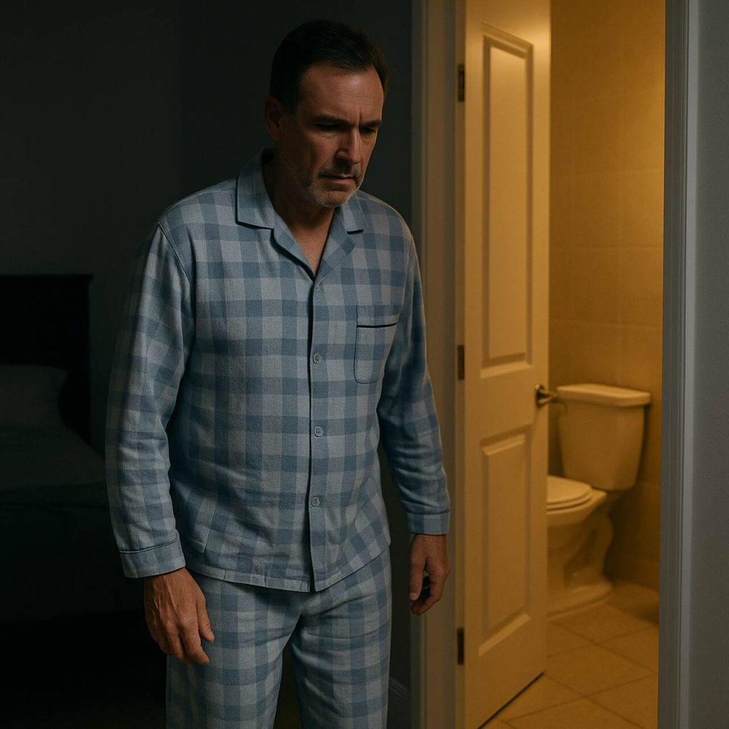 Micção noturna em homens quando levantar para urinar vira sinal de alerta